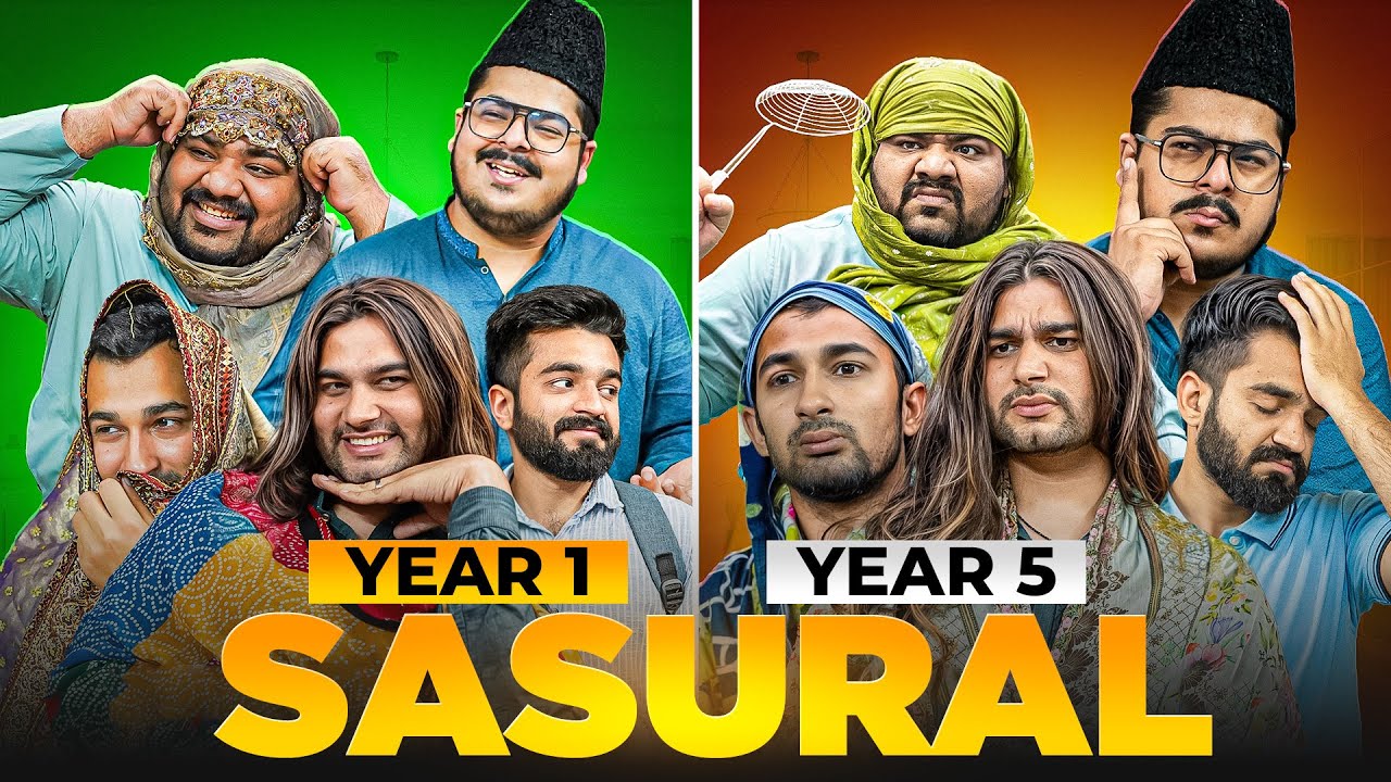 Sasural - 1st Year vs 5th Year | DablewTee | Desi Family Comedy
