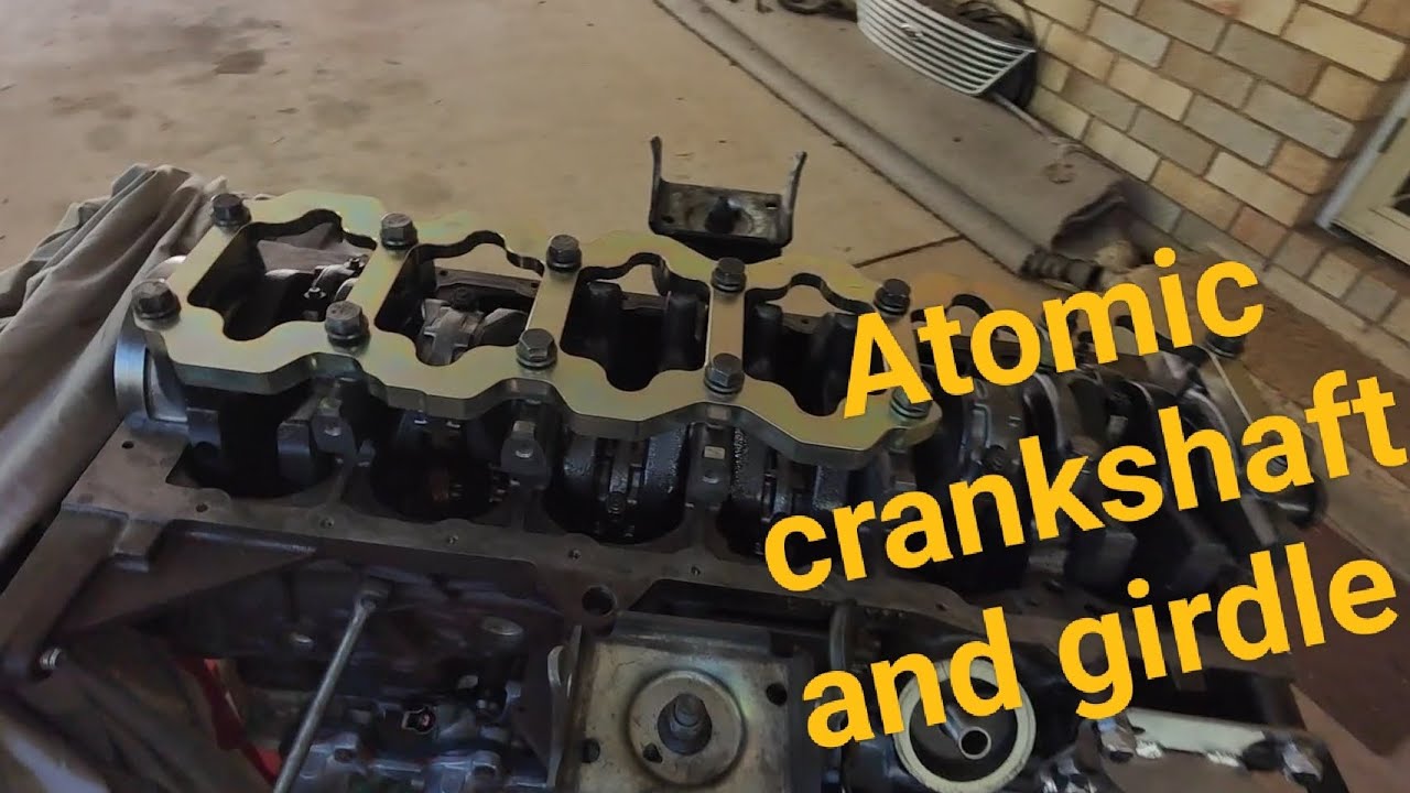 Parts unboxing + Crankshaft and girdle install | Atomic Performance | Ford AU Intech