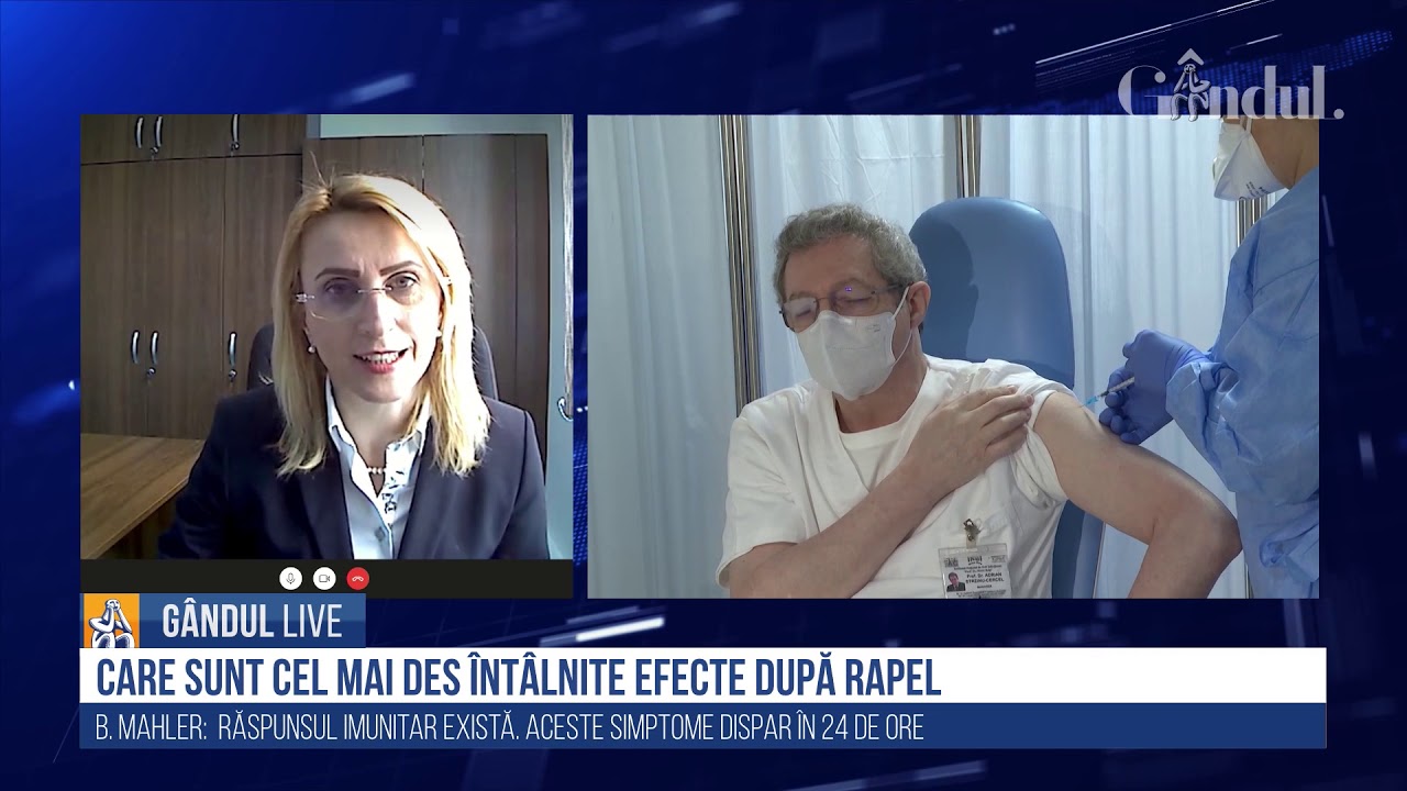 Dr Mahler, despre vaccinul anti-COVID: O reacție care ar pune viața în pericol, în primele 15 minute
