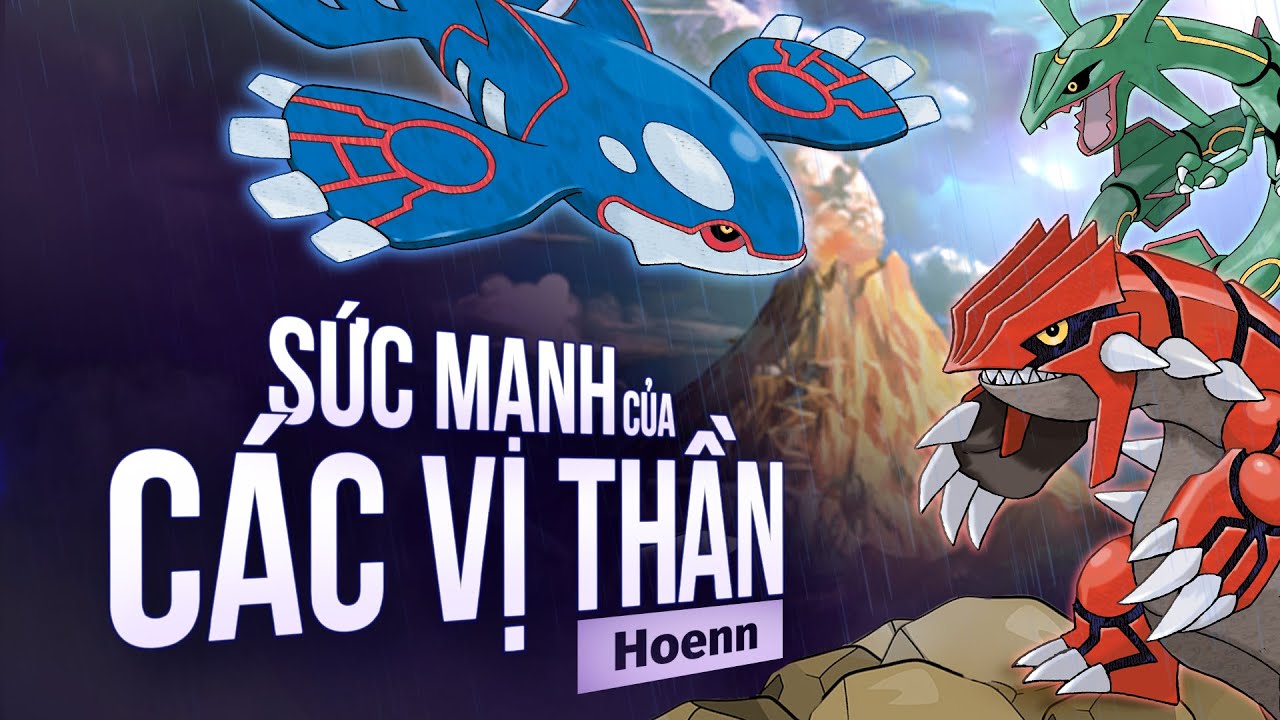 VGC - Nhìn lại sức mạnh của các restricted legendary - Phần 2: Kyogre, Groudon, Rayquaza