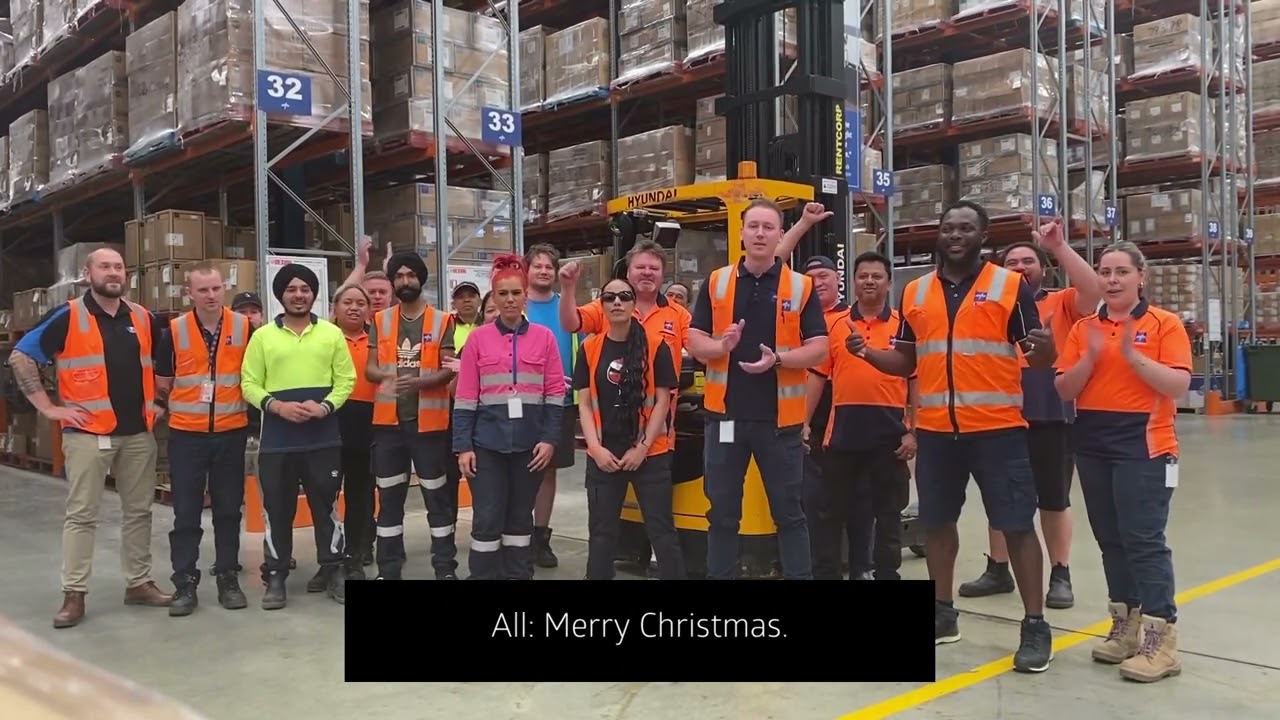 Medline Australia 2022 Christmas message for our partners and customers