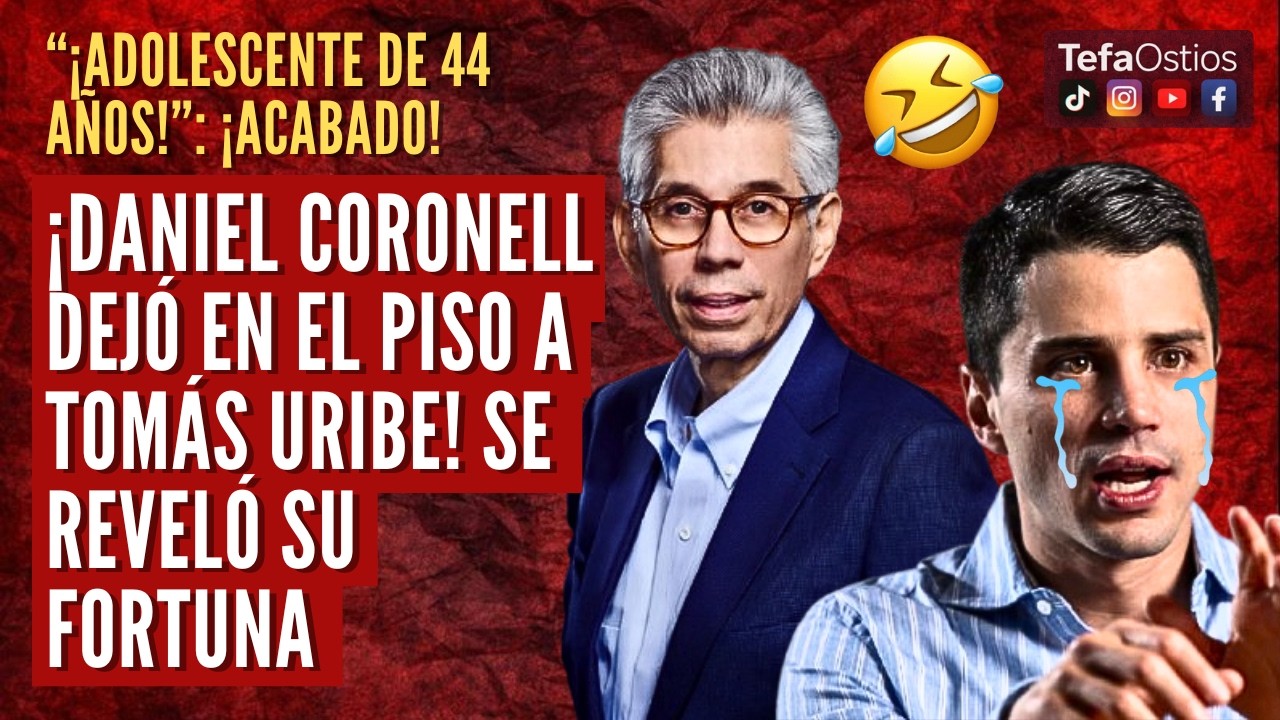 😂 CORONELL TRAPEÓ EL PISO CON TOMÁS URIBE. LO LLAMÓ 