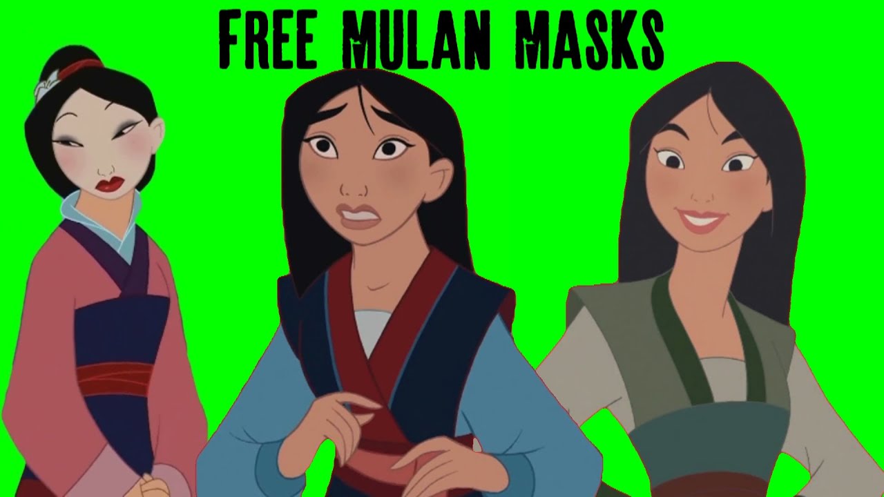 2019 Non/Disney Masks Giveaway #6/9: Mulan