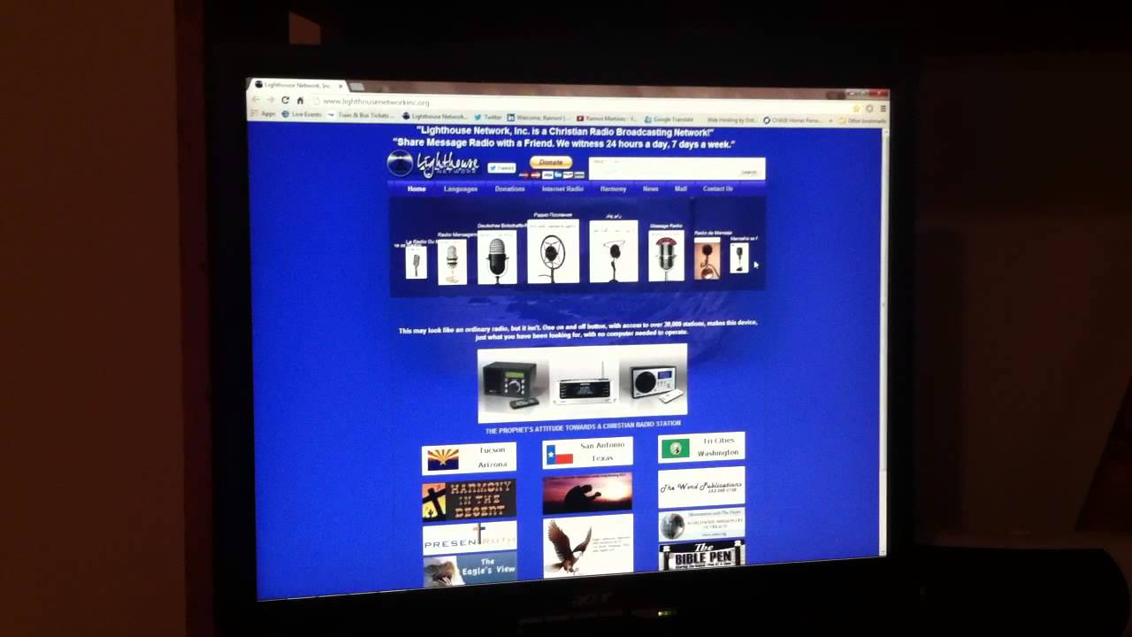 How To Listen To Lighthouse Network, Inc Radio Stations from a Computer