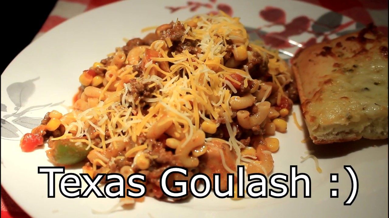 Texas Goulash r Whatever you want to call it  ~ Good Stuff