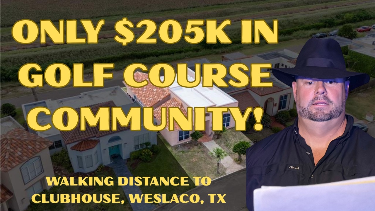 WINTER TEXAN SPECIAL | WESLACO TEXAS TOWNHOUSE | COUNTRY & GOLF CLUB #rgvrealestate #investment