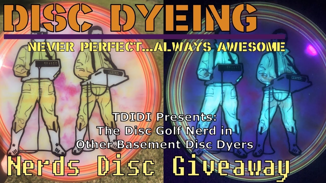 Disc Golf Dyeing Giveaway - Shampoo and Conditioner Beds with The Disc Golf Nerd