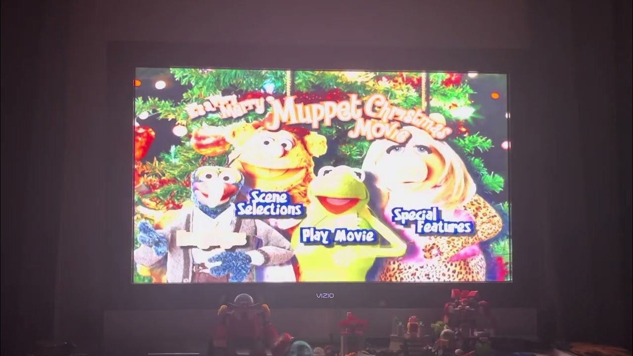 It’s a Very Merry Muppet Christmas Movie (2002) Special Edition DVD Menu Walkthrough