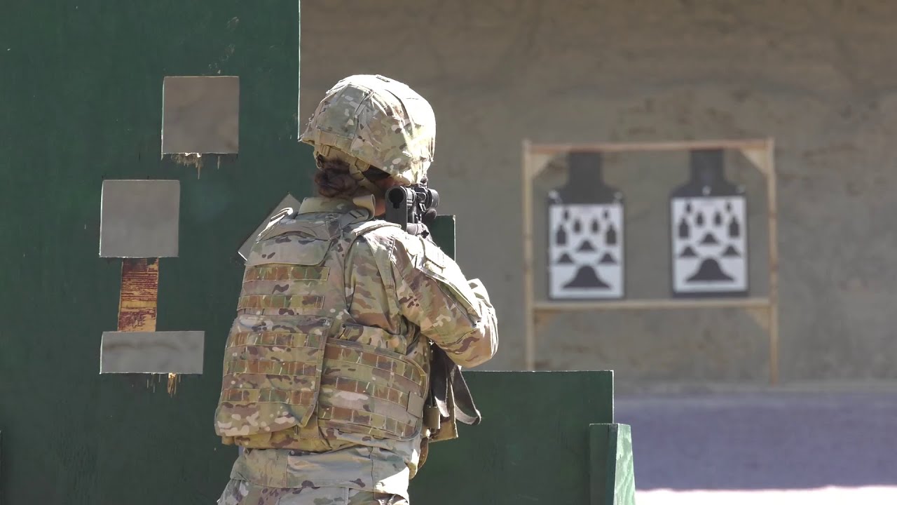 US Army Europe's 4th Air Defense Artillery Regiment (5-4 ADA) conducts M4 certification training