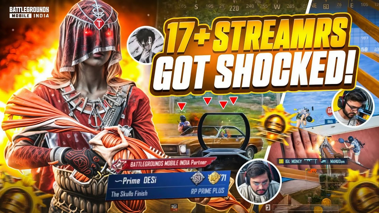 TOUOP & (17+ Pro Streamer's got Shocked ! Abused & Called me H@cker after this | BGMI 🔱