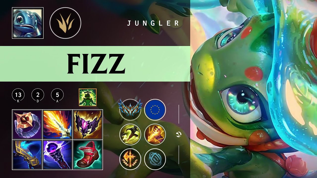 Fizz Jungle vs Master Yi - EUW Challenger Patch 26.01