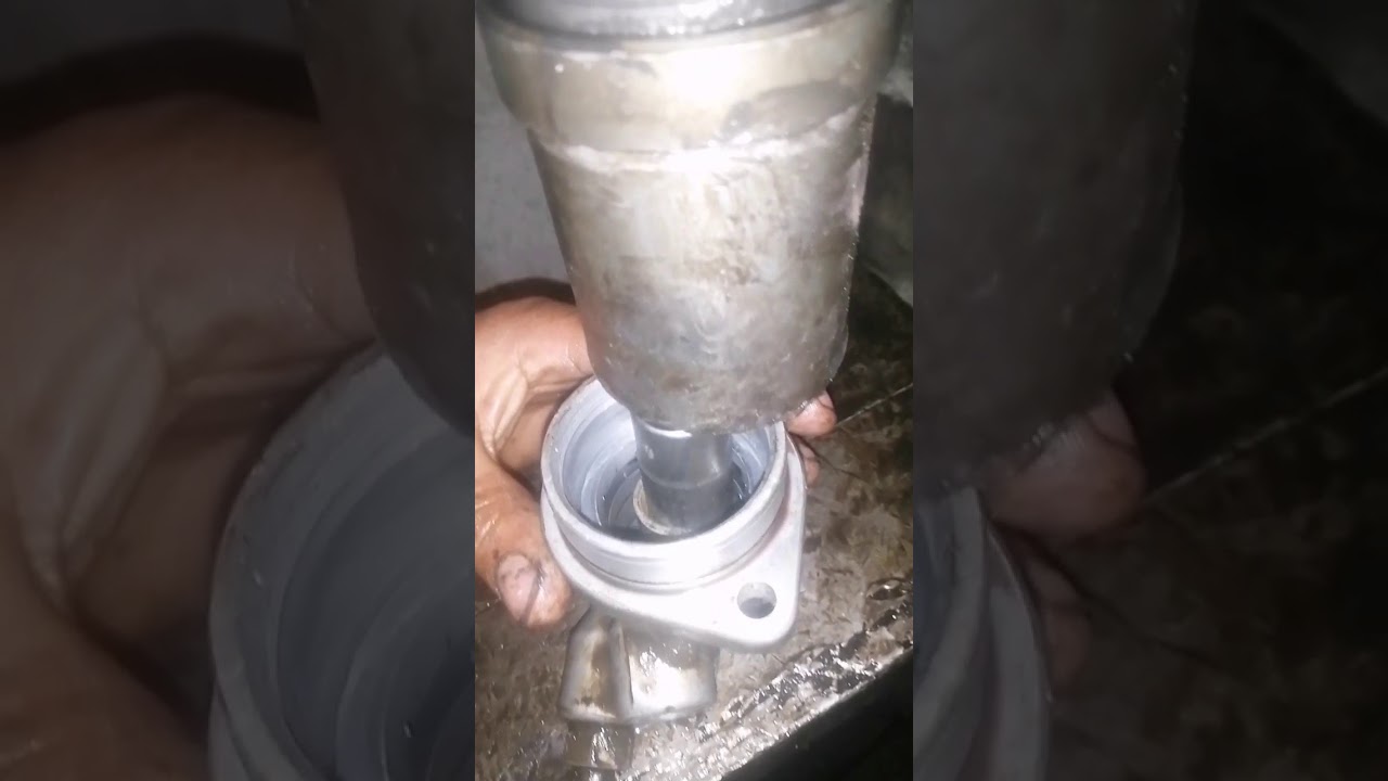 Cambio de retén de cremallera..