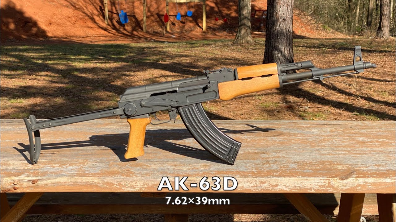 Shooting a Century Arms AK-63D in 7.62&times;39mm