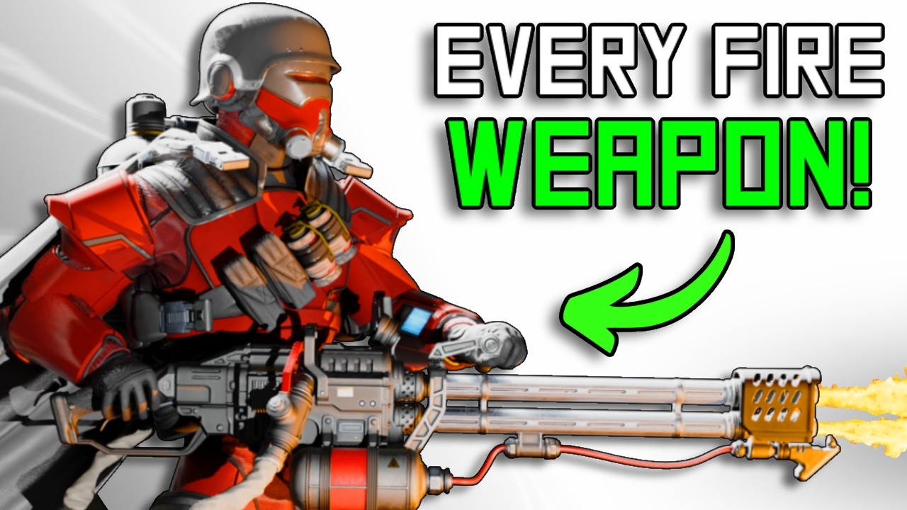 Evaluating EVERY Single Incendiary Weapon In Helldivers 2