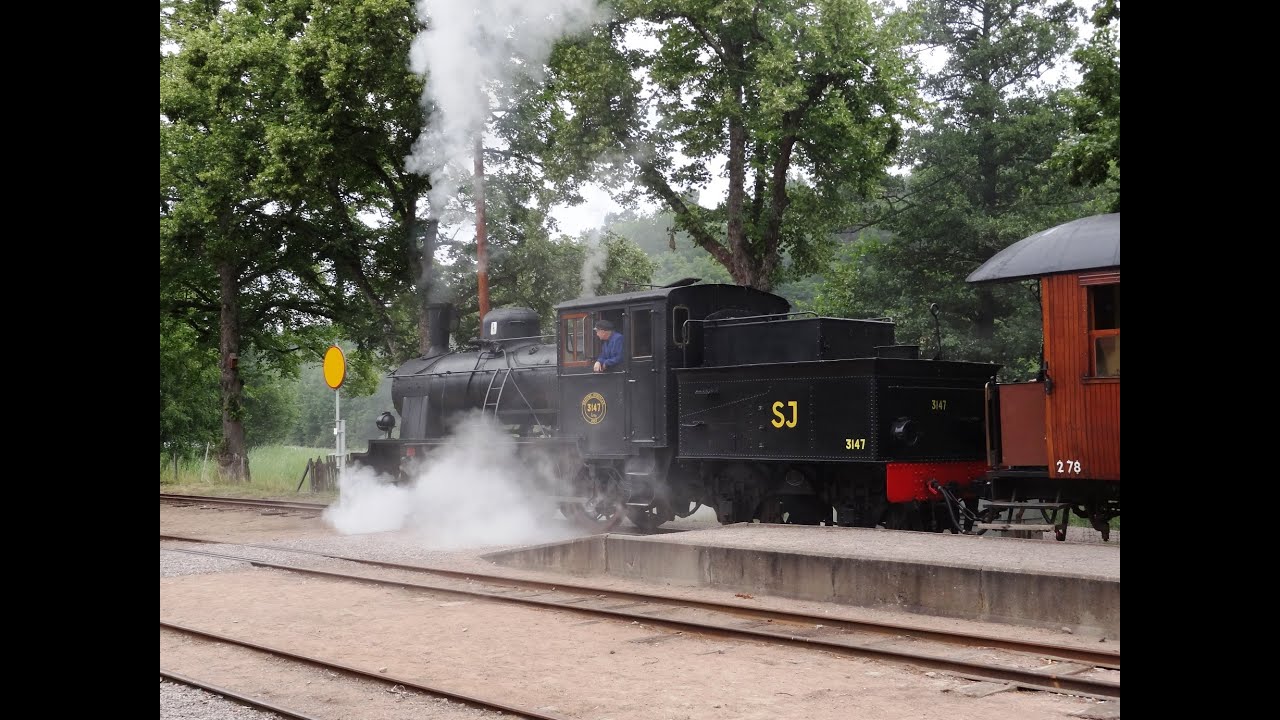 Hultsfred–Västervik smalspårsjärnvägen museum railroad Sweden 2015