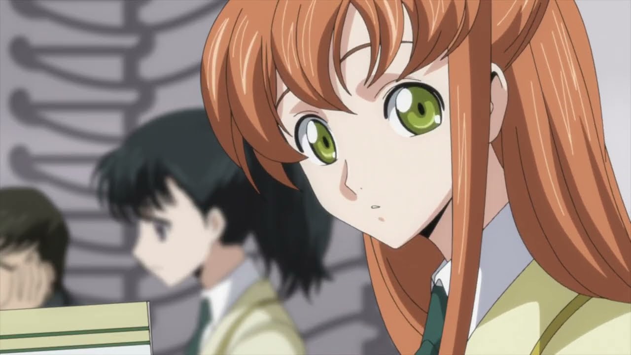 Code Geass (Dub) - Shirley thinking about Lelouch