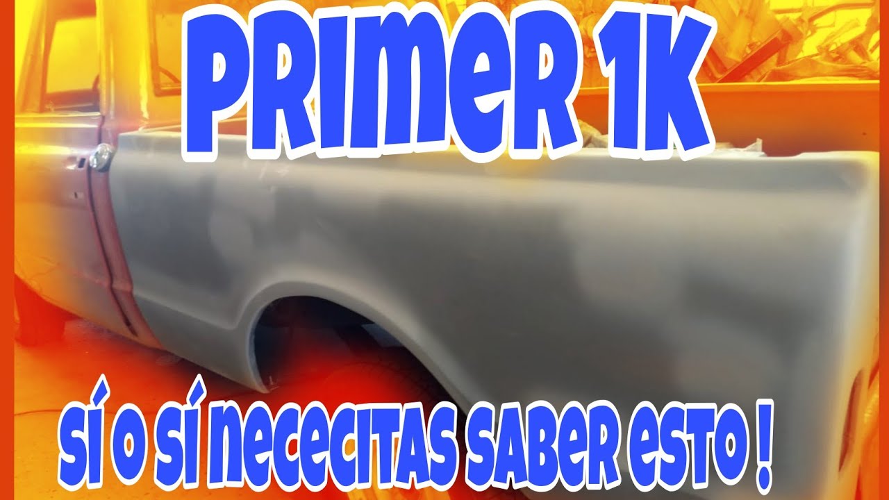 COMO APLICAR PRIMER COMO SE  PREPARA  PRIMER AUTOMOTRIZ PARA TU AUTO [paso a paso]