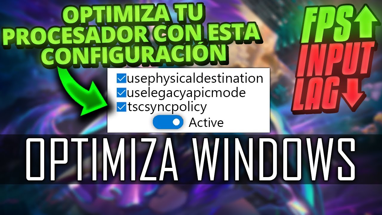¡Está CONFIGURACIÓN AUMENTA los FPS! (Sin programas) en Windows 7/10/11