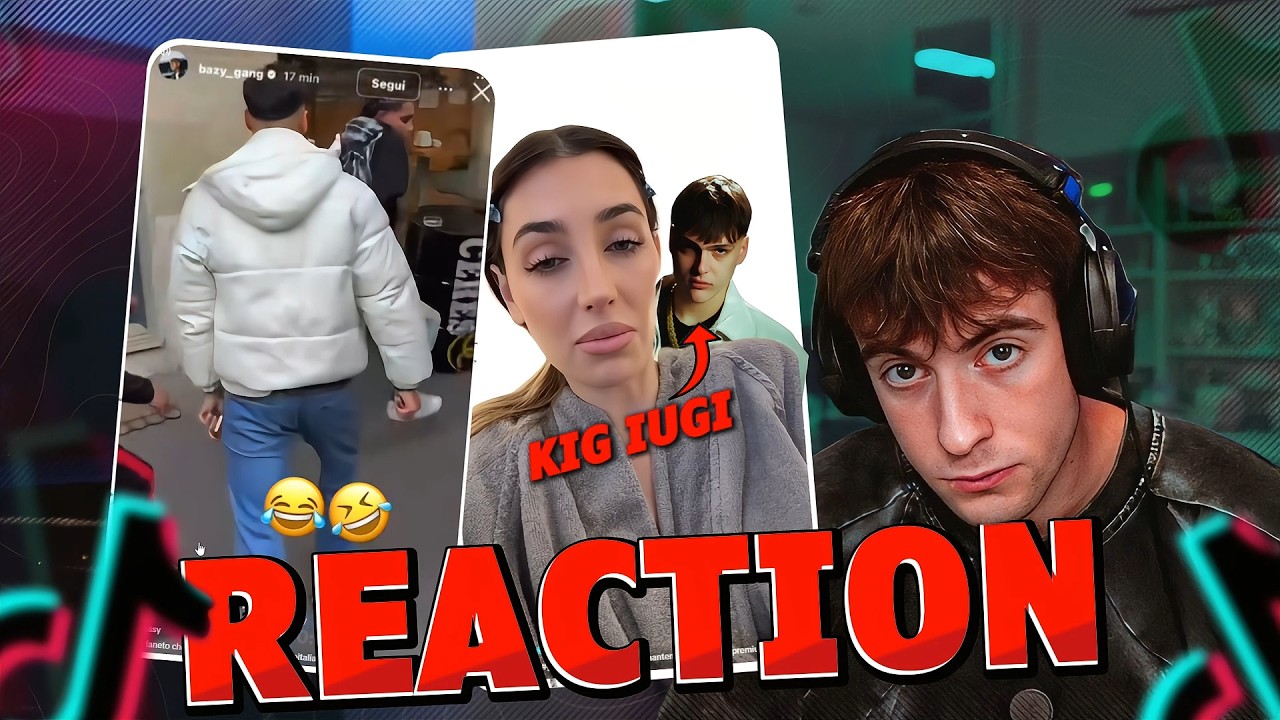 LOLLO REAGISCE ai TIKTOK di FANETO e MICHEL COMI!! *NON ERA PRONTO*