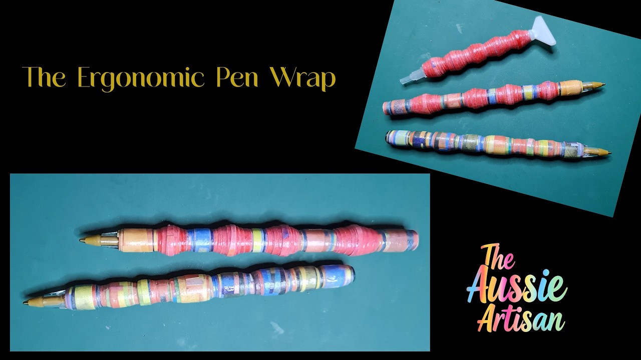The Ergonomic Pen Wrap - A Do-It-Yourself Project