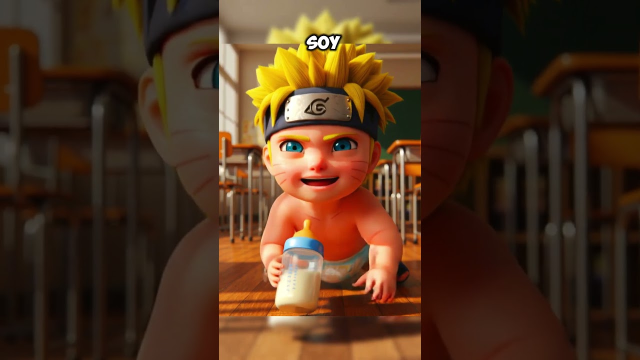 NARUTO SE CONVIERTE ENE BEBE POR UN PREMIO