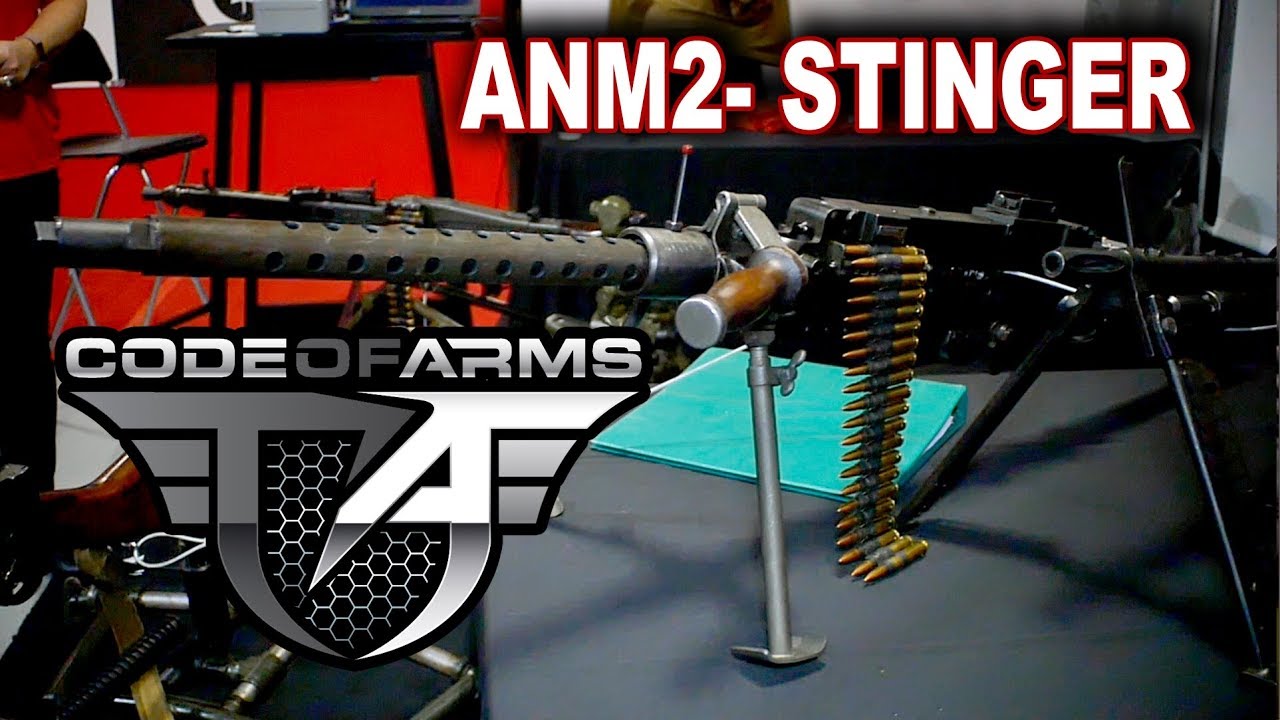 ANM2-STINGER: Marines 1st Belt Fed Squad Automatic Weapon!
