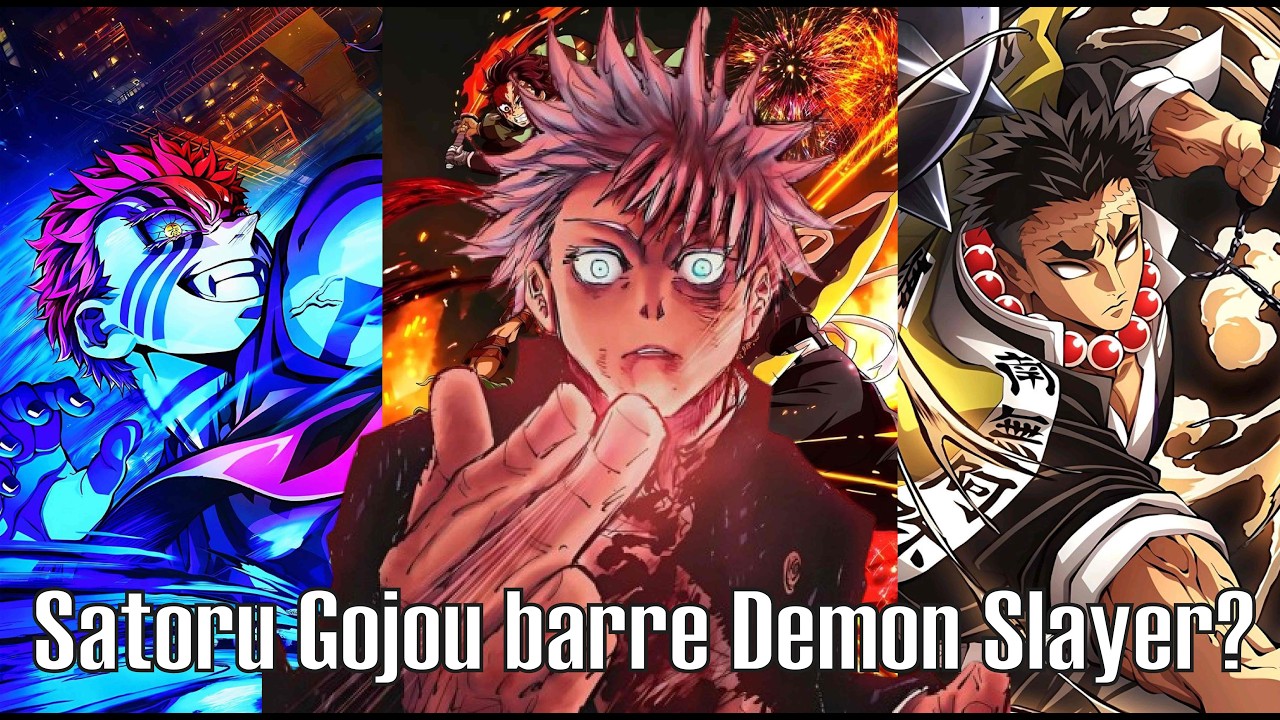 Satoru Gojou vs Demon Slayer Verso