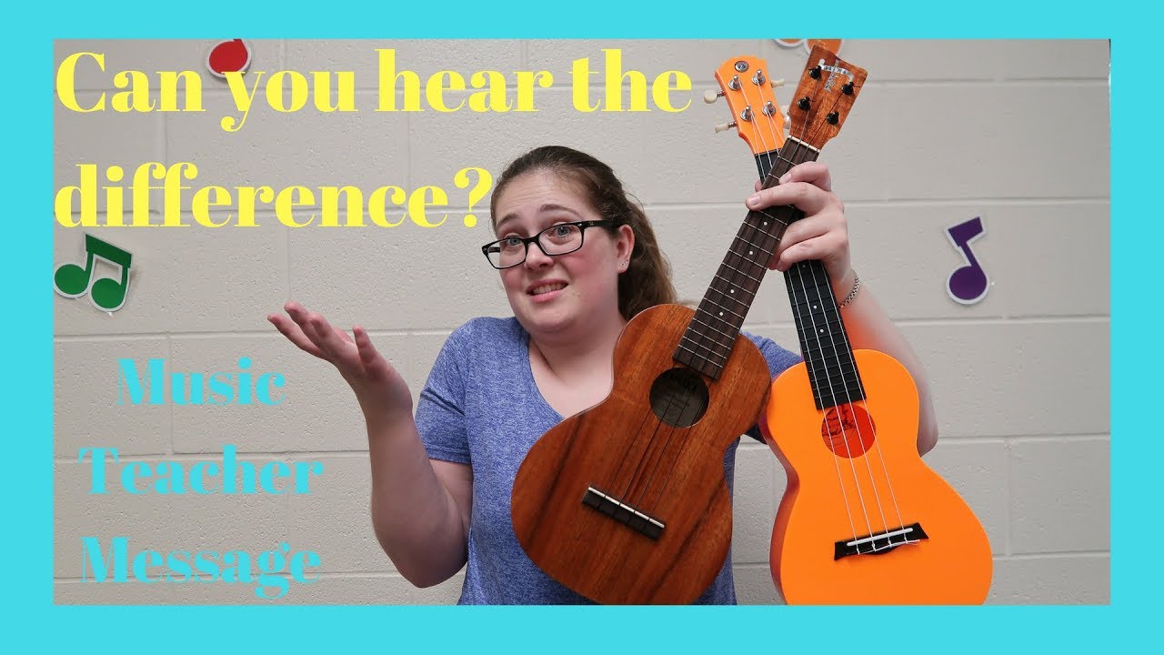 Ukulele buying guide (wood vs. plastic- Can you hear the difference?)