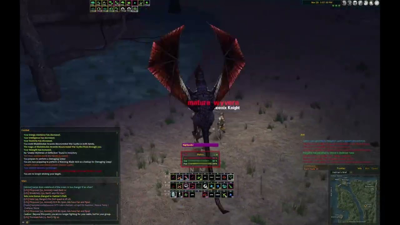 Daoc Eden - blurry solo VW clips end of s2