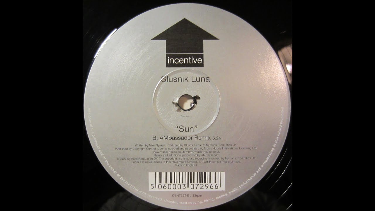 Slusnik Luna - Sun (AMbassador Remix) 2000