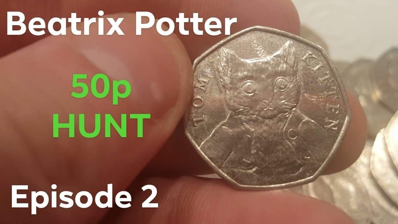 UK Beatrix Potter 50p Coin Hunt #2 Tom Kitten 50p coin