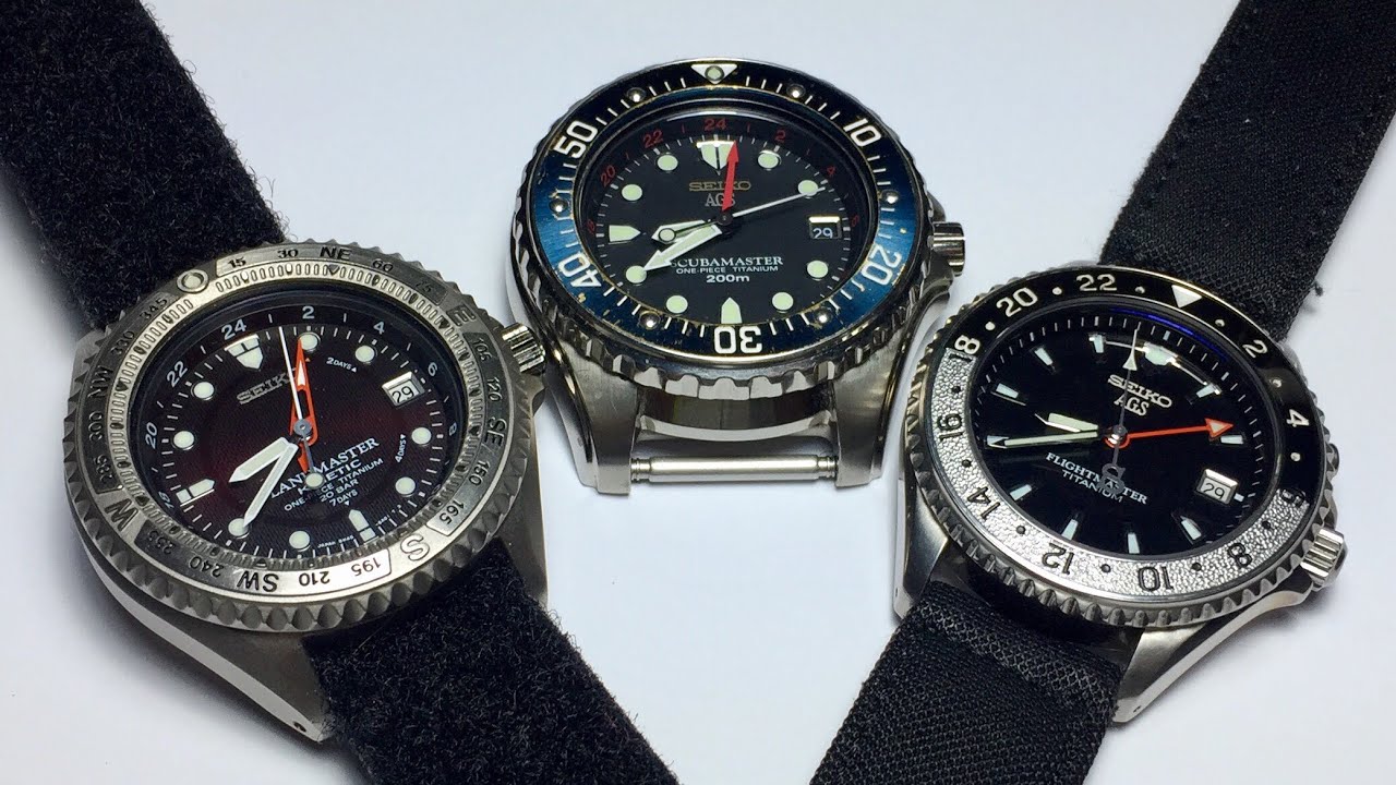 Долгосрочный обзор часов Seiko Landmaster/Scubamaster/Flightmaster Kinetic JDM
