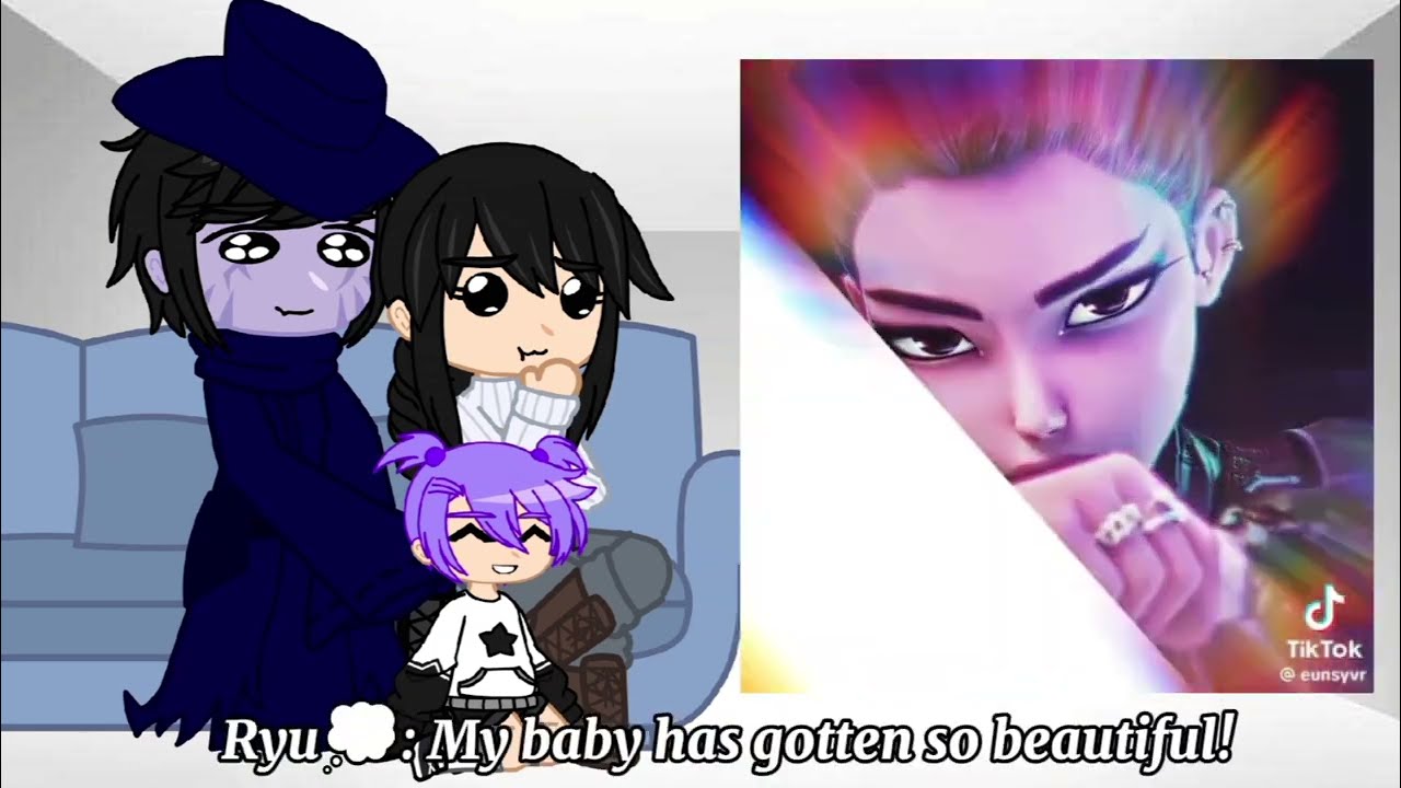 Rumi's Parents (+ Baby Rumi) react to her Future {K-Pop Demon Hunters} ~ {1/2} ~ {GCRV}