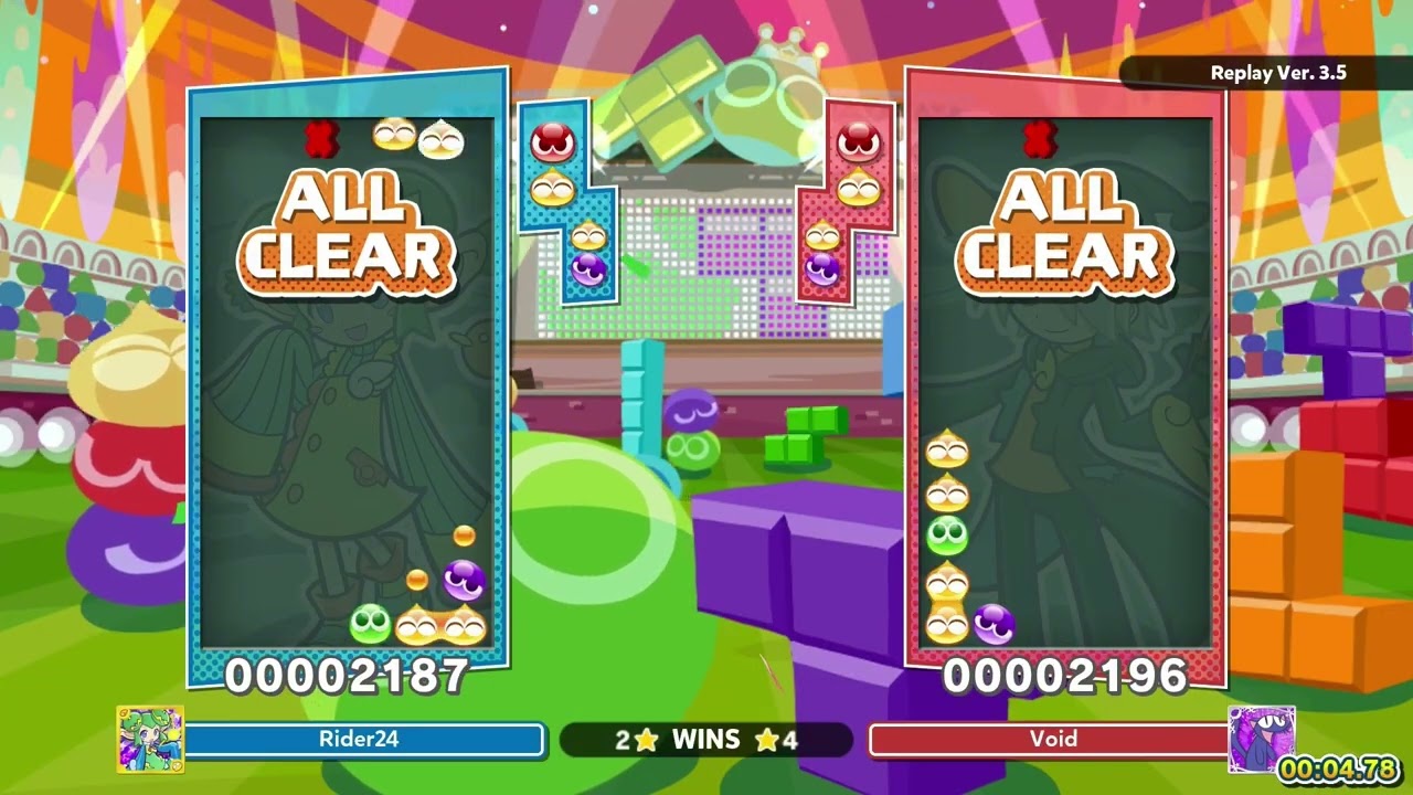 Puyo Puyo Global Ranking Series 2025: Vortex Gallery/Carnival of Dreams/Refrenation Cup Matches
