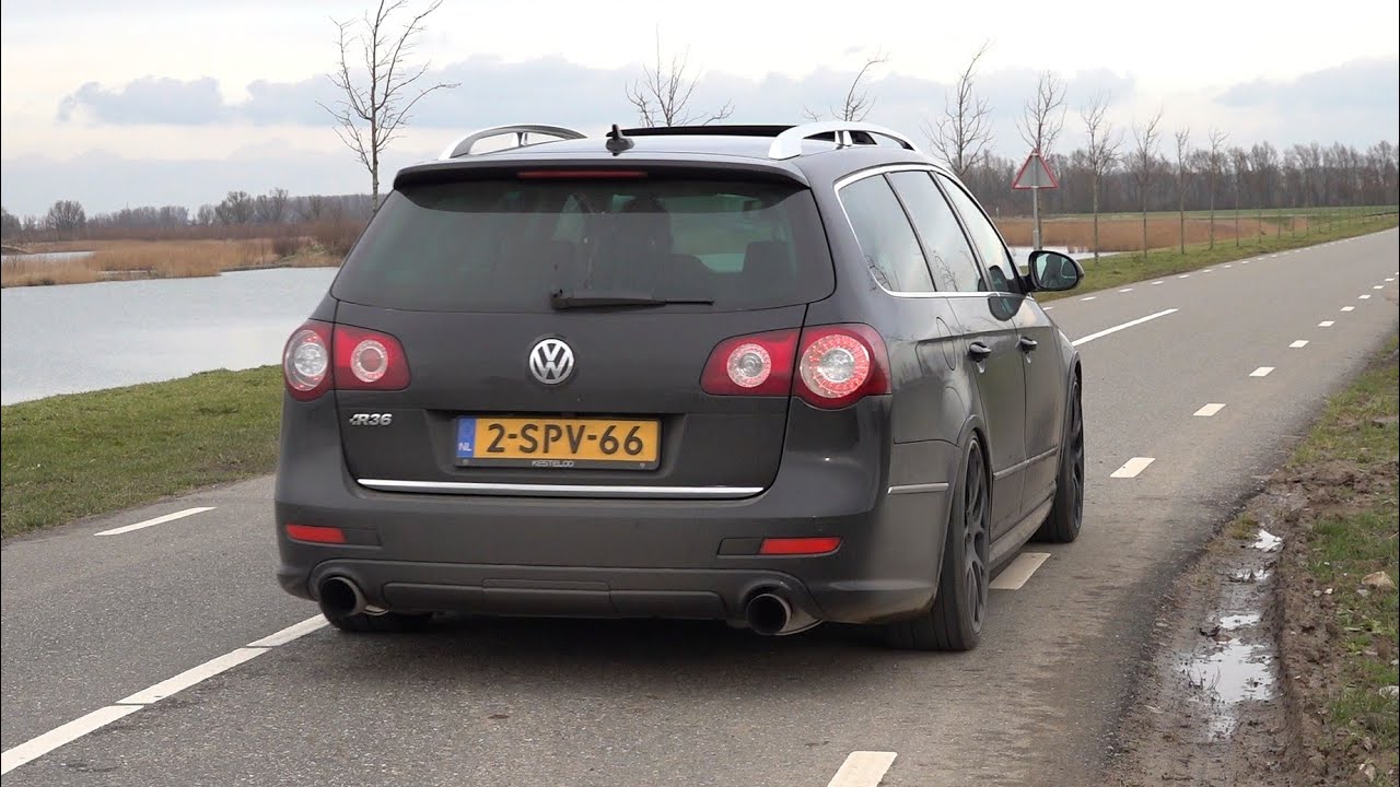 Volkswagen Passat R36 with Milltek Exhaust! BRUTAL SOUNDS!