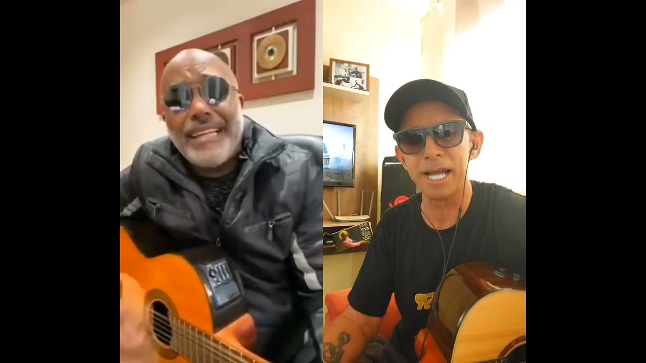 Segunda voz na Música Gaivota🎸 cover Elemar. LÉO GANHOTO  e Robertinho