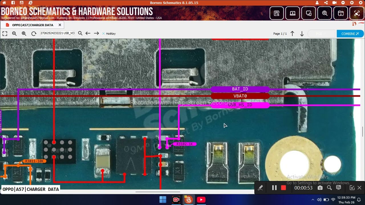 OPPO A57 CHARGING DATA
