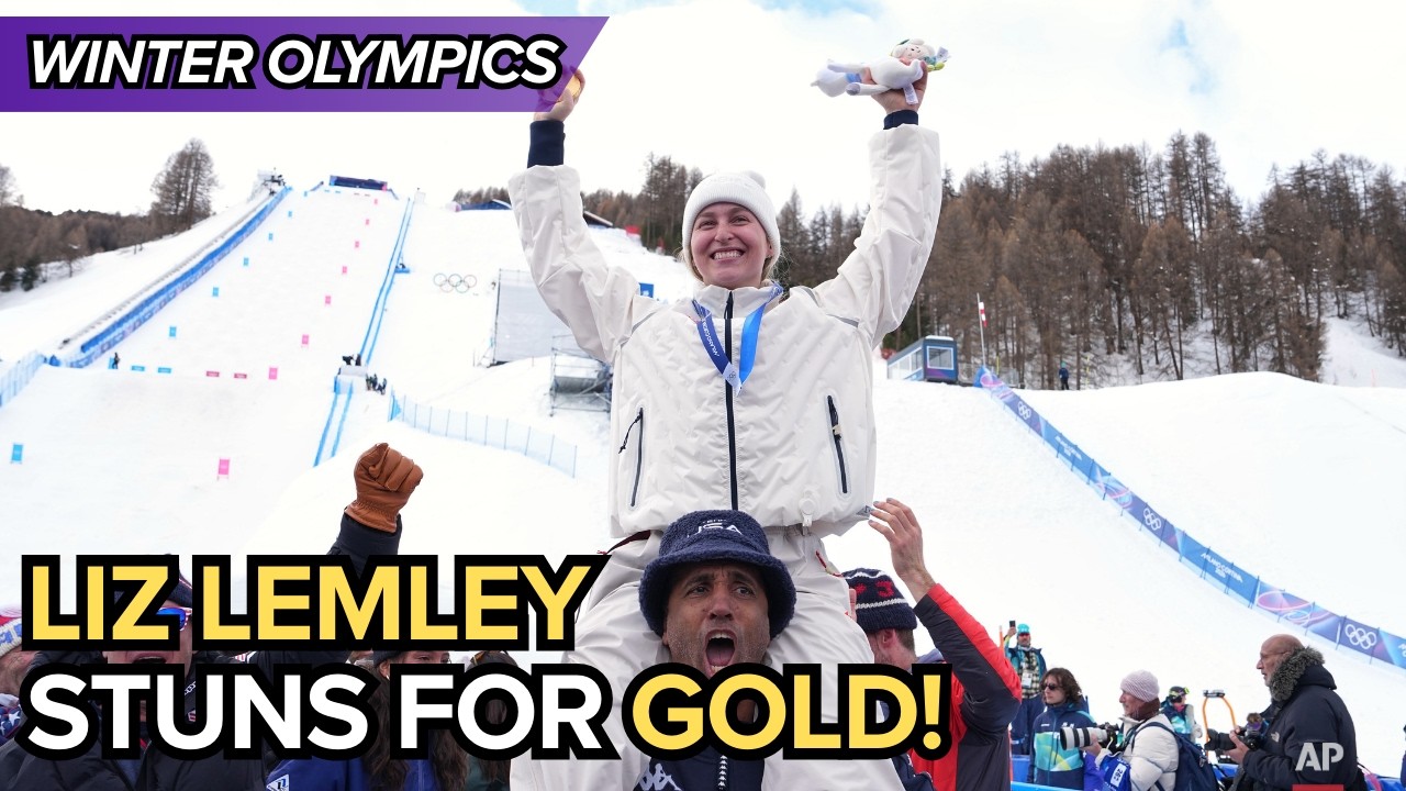 Liz Lemley Shocks Olympic Moguls Final