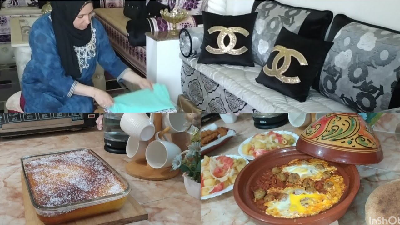 روتين مساءي مع أسهل بسبوسة بالبرتقال