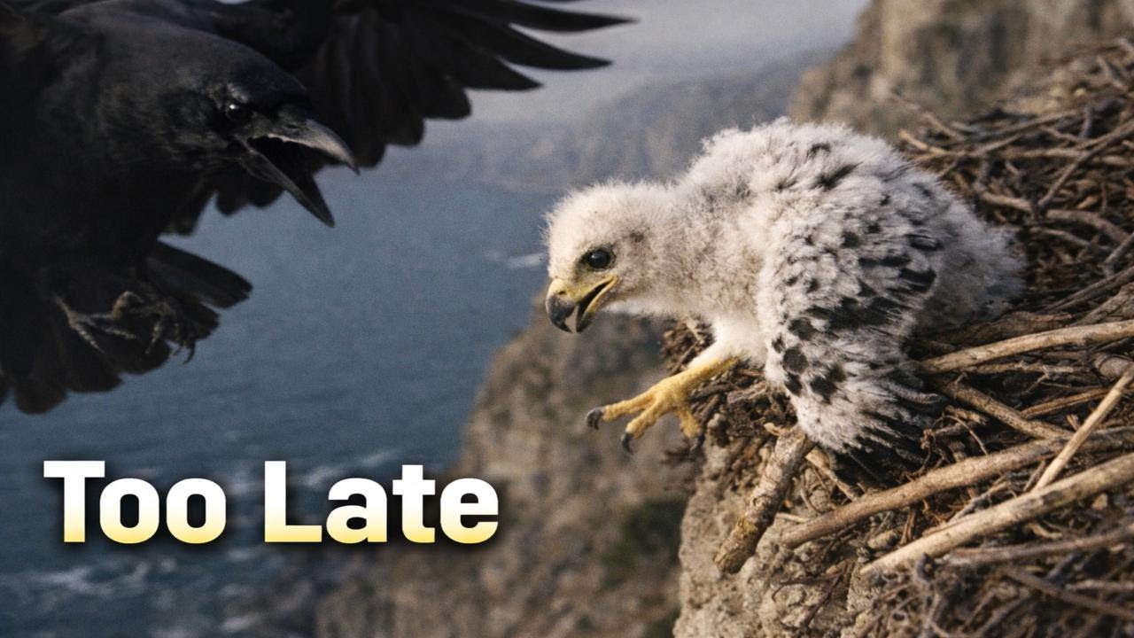 A Baby Eagle Fell From the Nest After a Crow Attack — The Ending Wasn’t Supposed to Happen