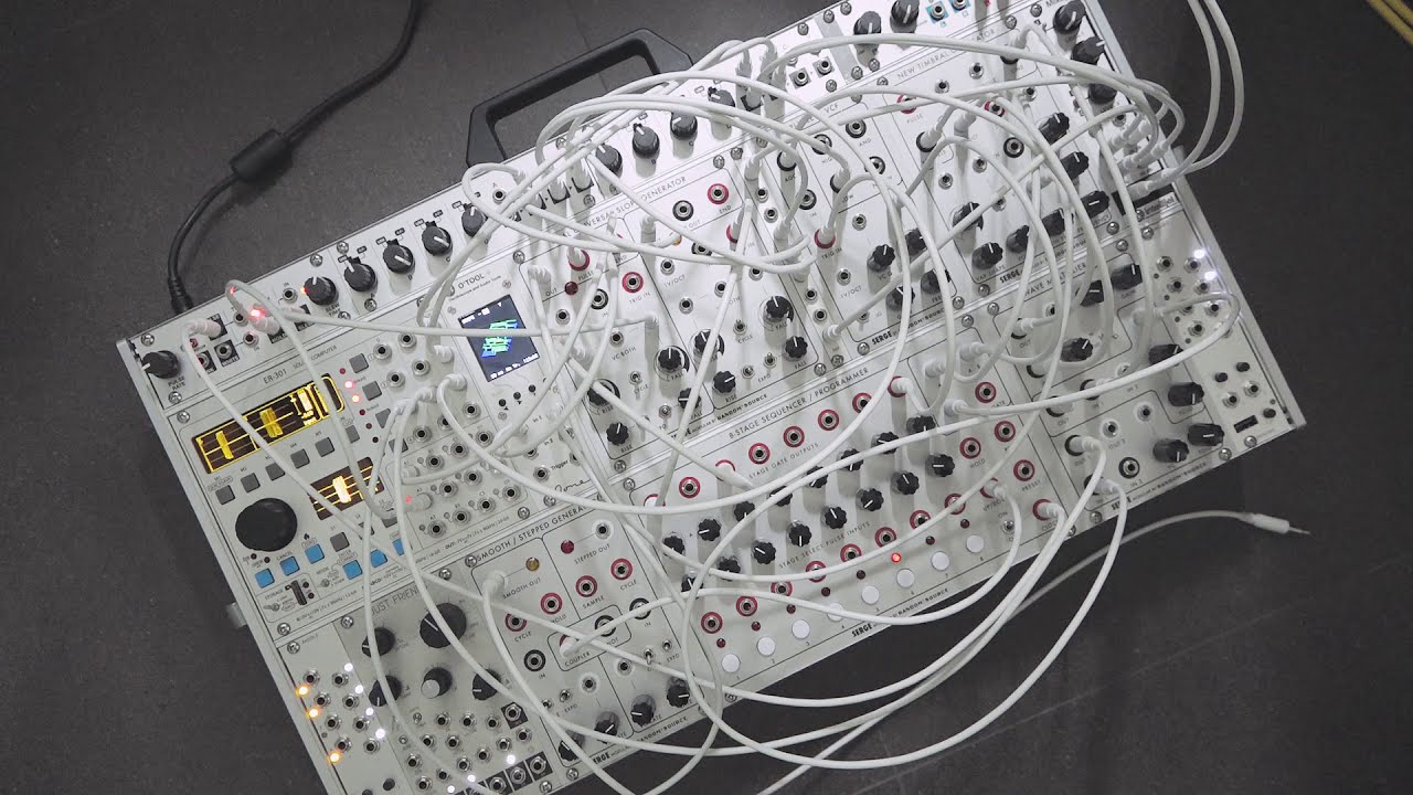 Serge Modular Sketch - SSG, DUSG, VCFQ, NTO, ER-301 - Modular Notes Vol.2 05 - 模塊兒筆記