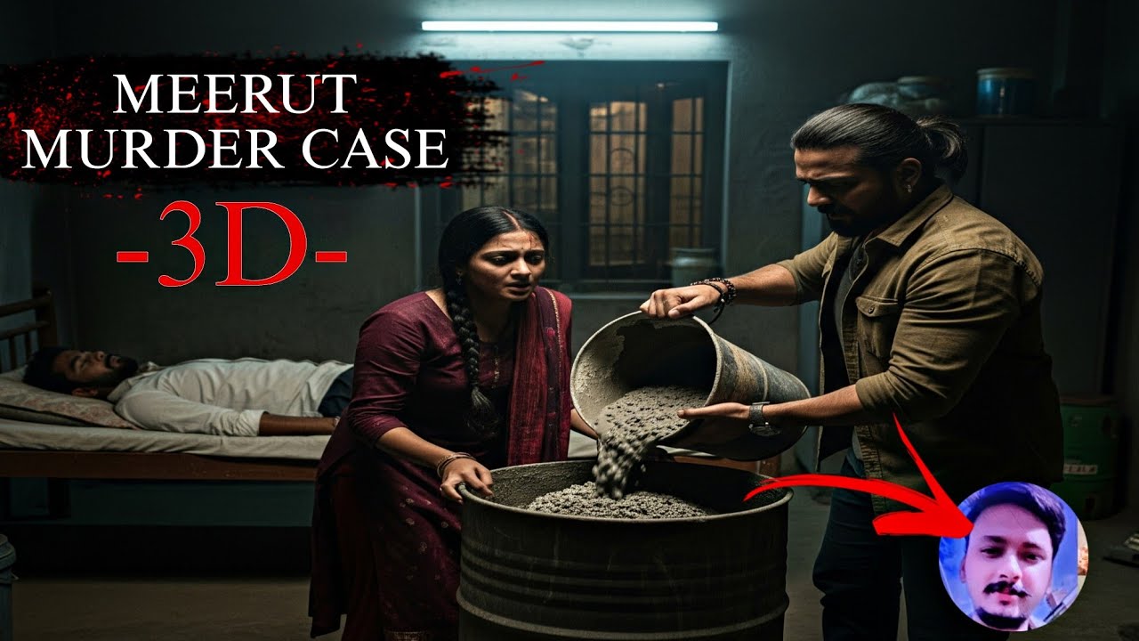 Meerut Murder Case Explained In 3D || What Exactly Happend || Explained In 3D Telugu