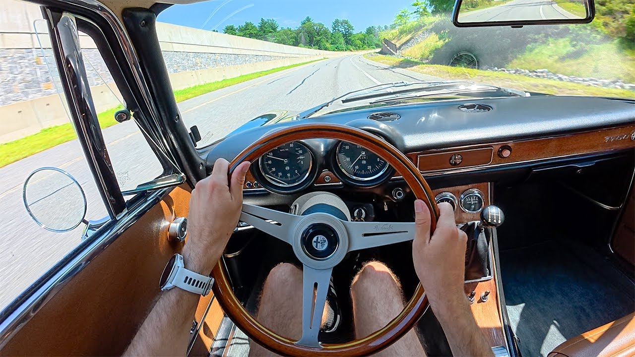 1971 Alfa Romeo GTV 1750 - The Italian Twin Cam 4 Everyone Asks About (POV Binaural Audio)