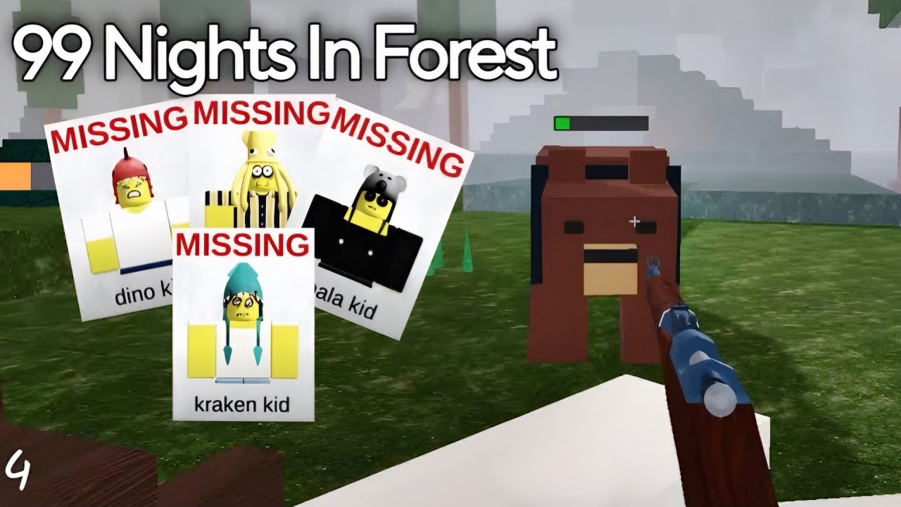 All Moments of Saving Kids - 99 Nights in The Forest