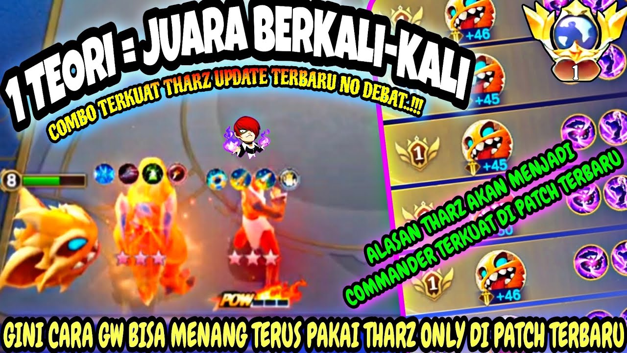 1 TEORI = JUARA BERKALI-KALI !! GINI CARA GW BISA JUARA TERUS PAKAI THARZ ONLY - MCGG