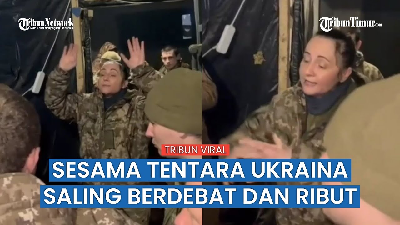 Tentara Ukraina Adu Mulut dengan Petugas Medis Wanita, Ada Apa?