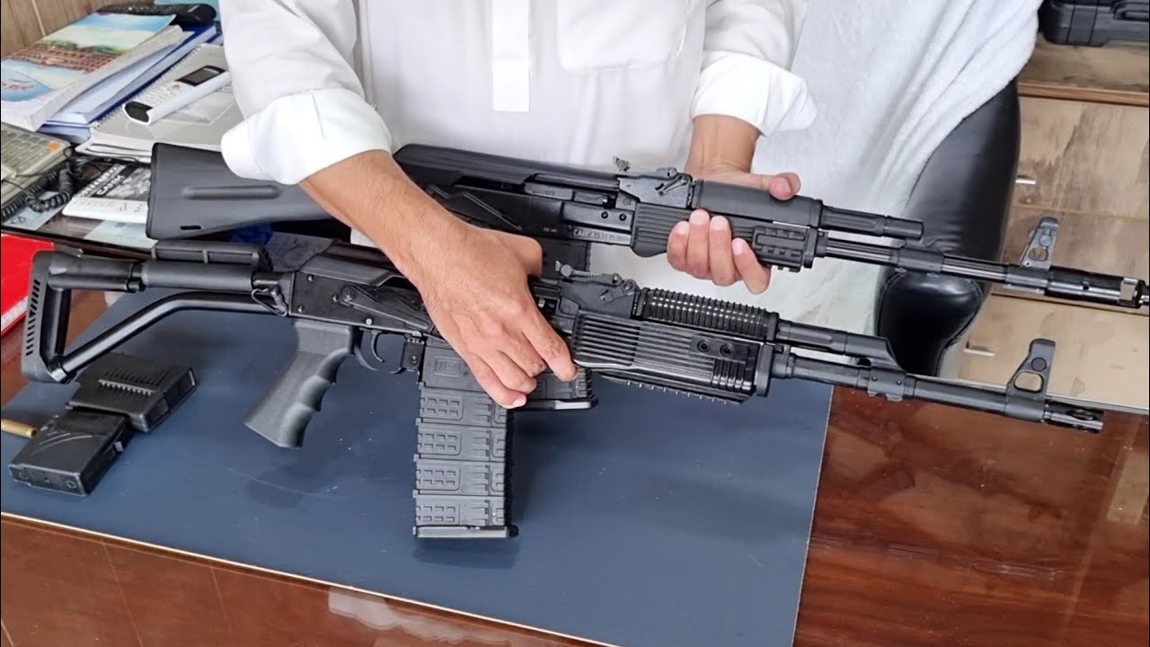 Russian Saiga VS vepr molot .308 rifle Review.