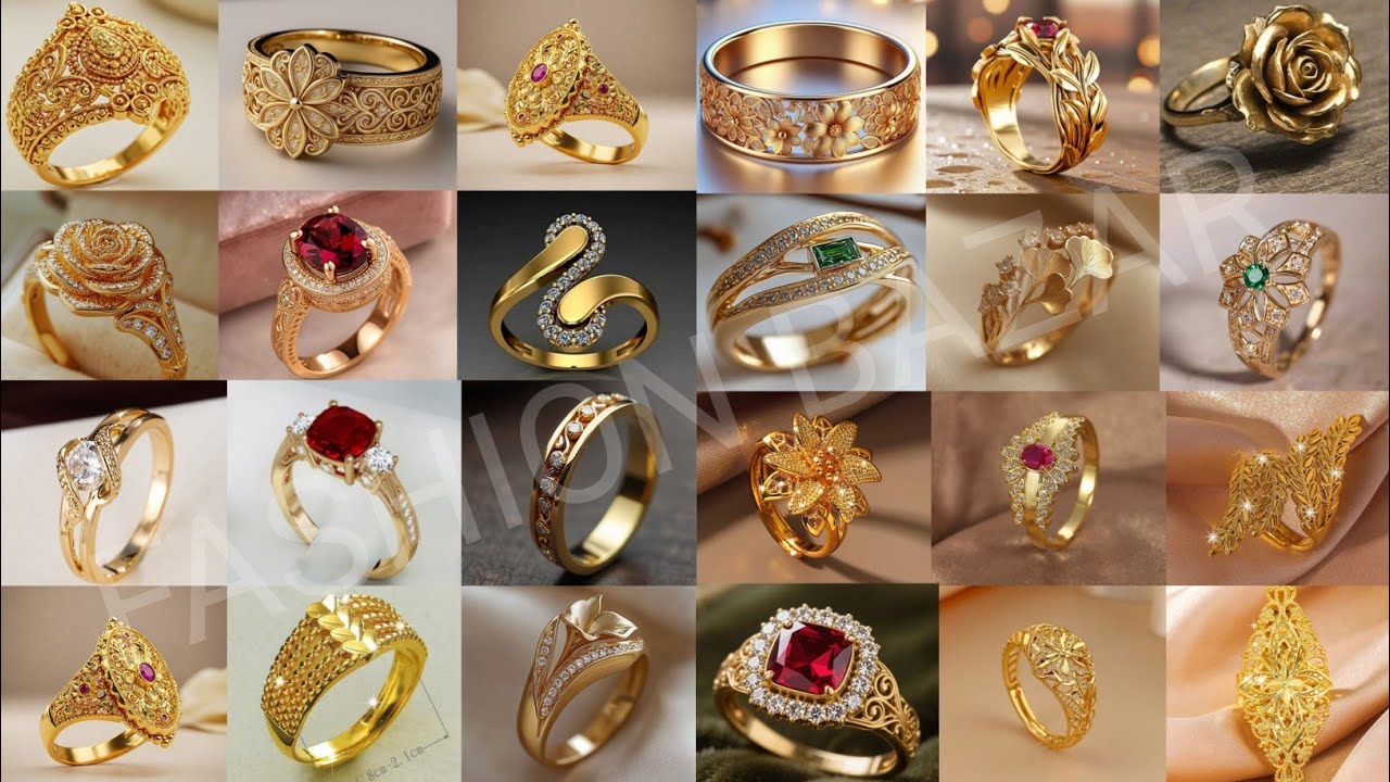 Latest Gold Ring Designs for Women 2026 | 2 Gram Gold Rings Collection | Fashion Bazar