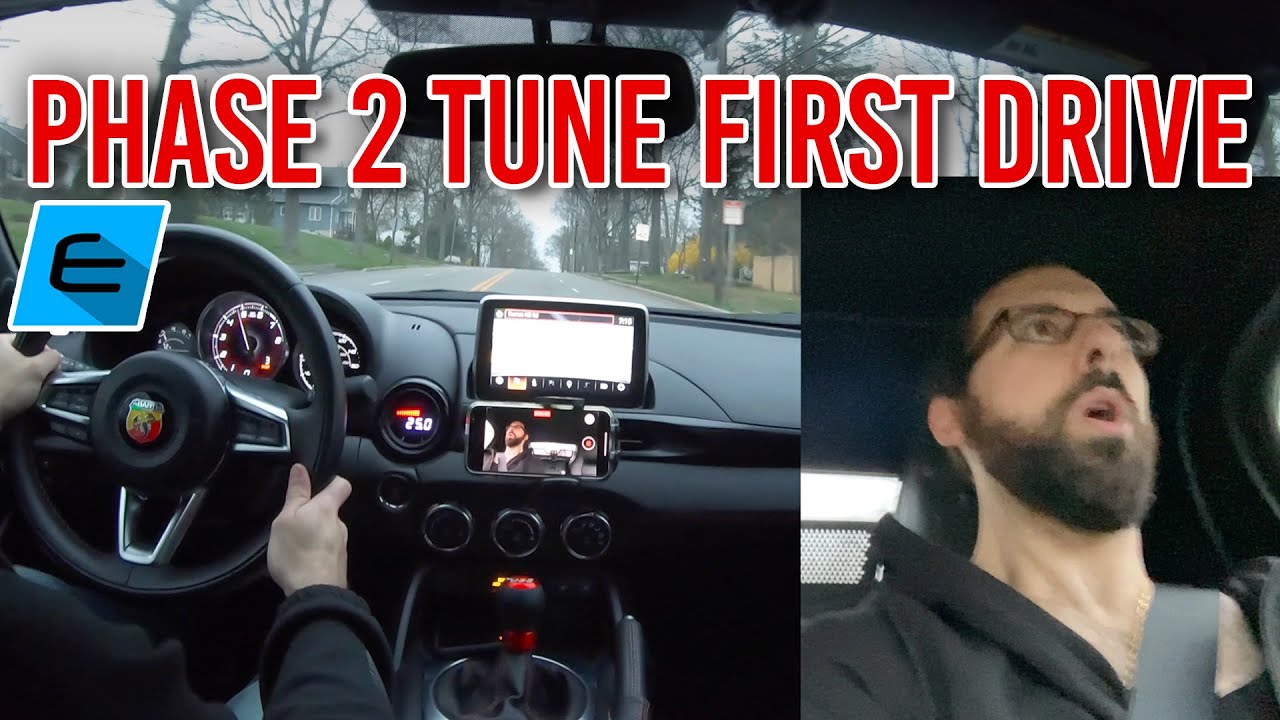 Going Eurocompulsion Phase 2! Tune First Impressions 124 Spider POV Drive + Tires, Spacers & More!
