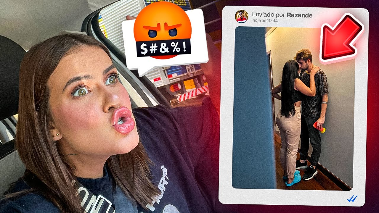 A LAIS ME VIU BEIJANDO A CARLA ESCONDIDO!! 😱
